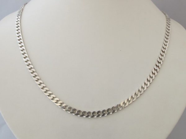 Zilveren Gourmetketting. 8-Z