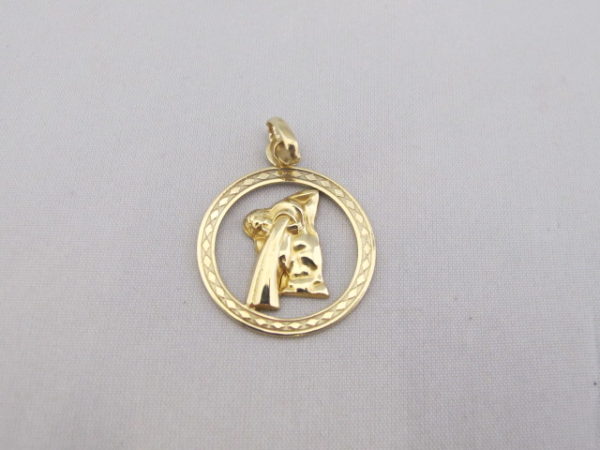 14 Karaat Gouden Hanger Sterre beeld Waterman 613-G