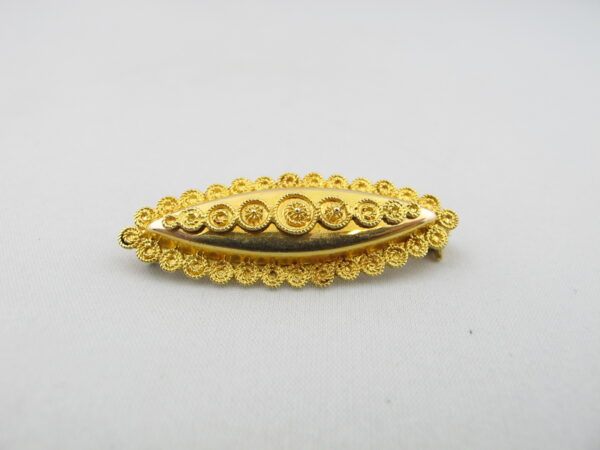 14 karaat antiek gouden Broche G-584
