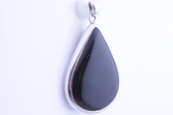Zilveren Hanger met Onyx 1241-Z
