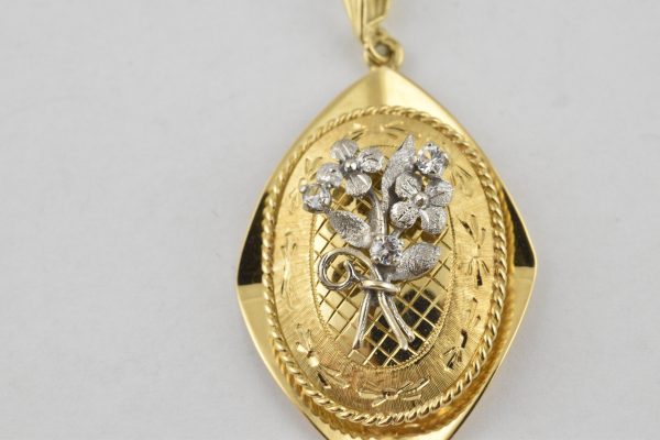 14 Karaat Gouden Fantasie Hanger 1541-G
